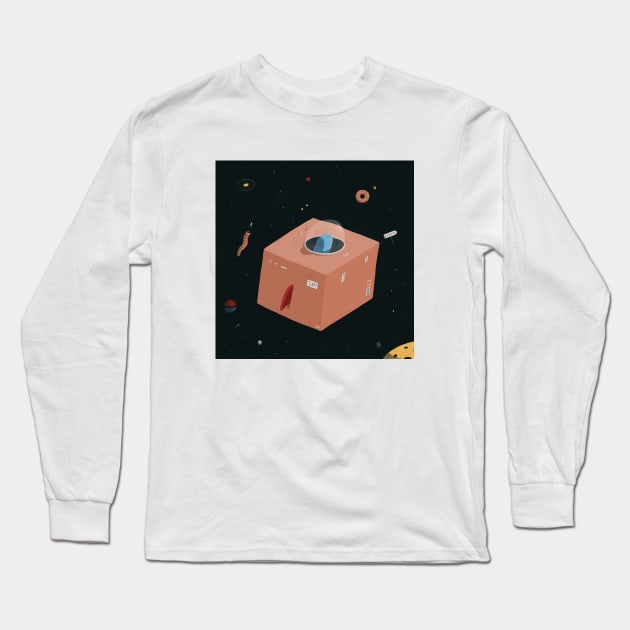 Mate in Space Long Sleeve T-Shirt by dalebrains